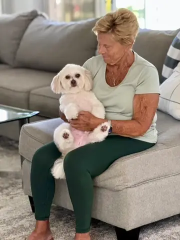 Happy Angel Paws customer